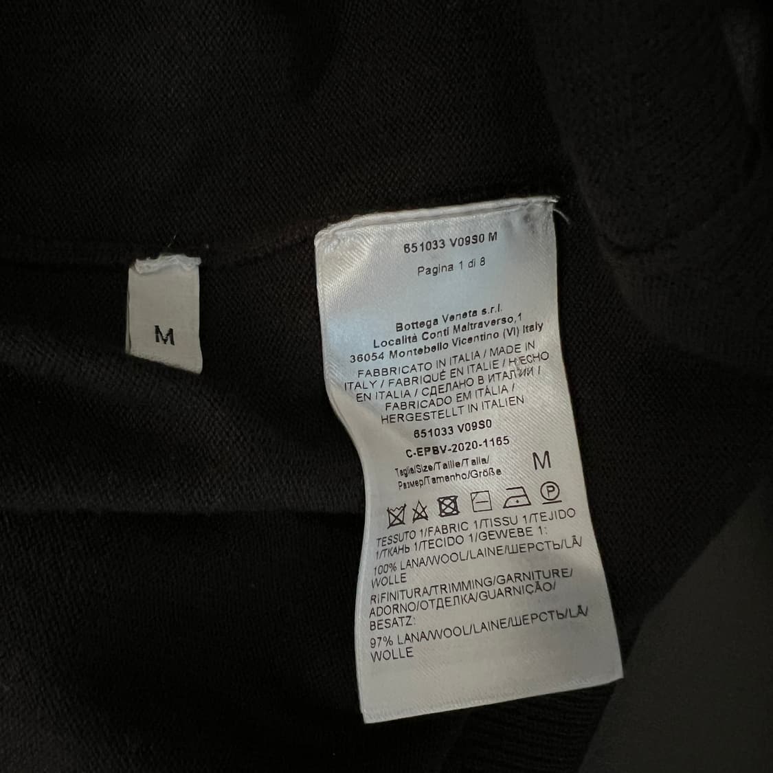 보테가 베네타 오픈 버튼 니트 브라운 상품이미지3