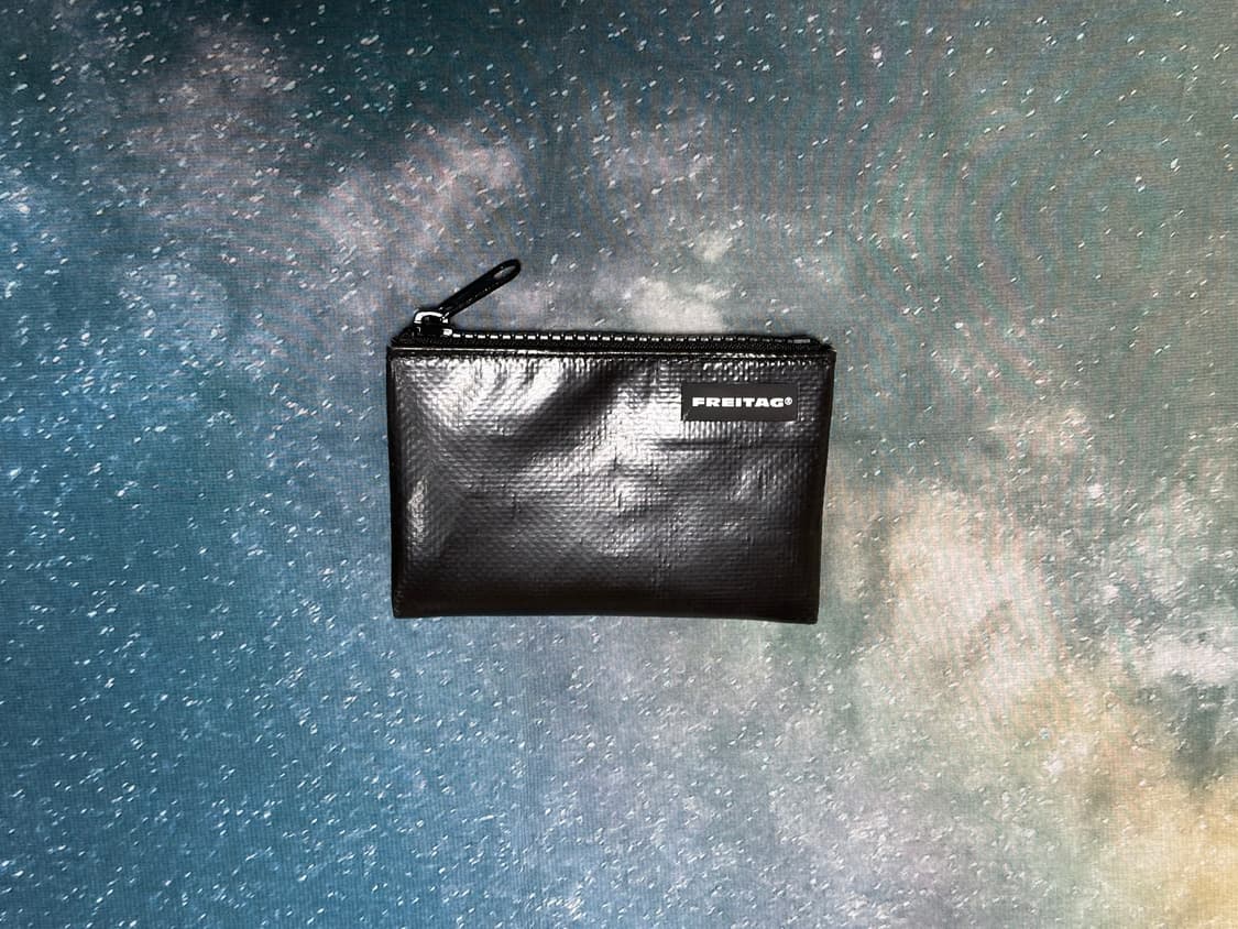 (NEW) 프라이탁 새상품 카드지갑 올검정 블레어 상품이미지1