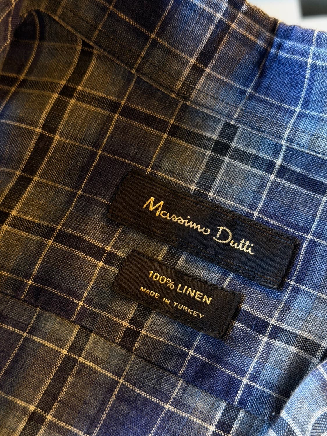 마시모두티 리넨 100% 셔츠 100 상품이미지9