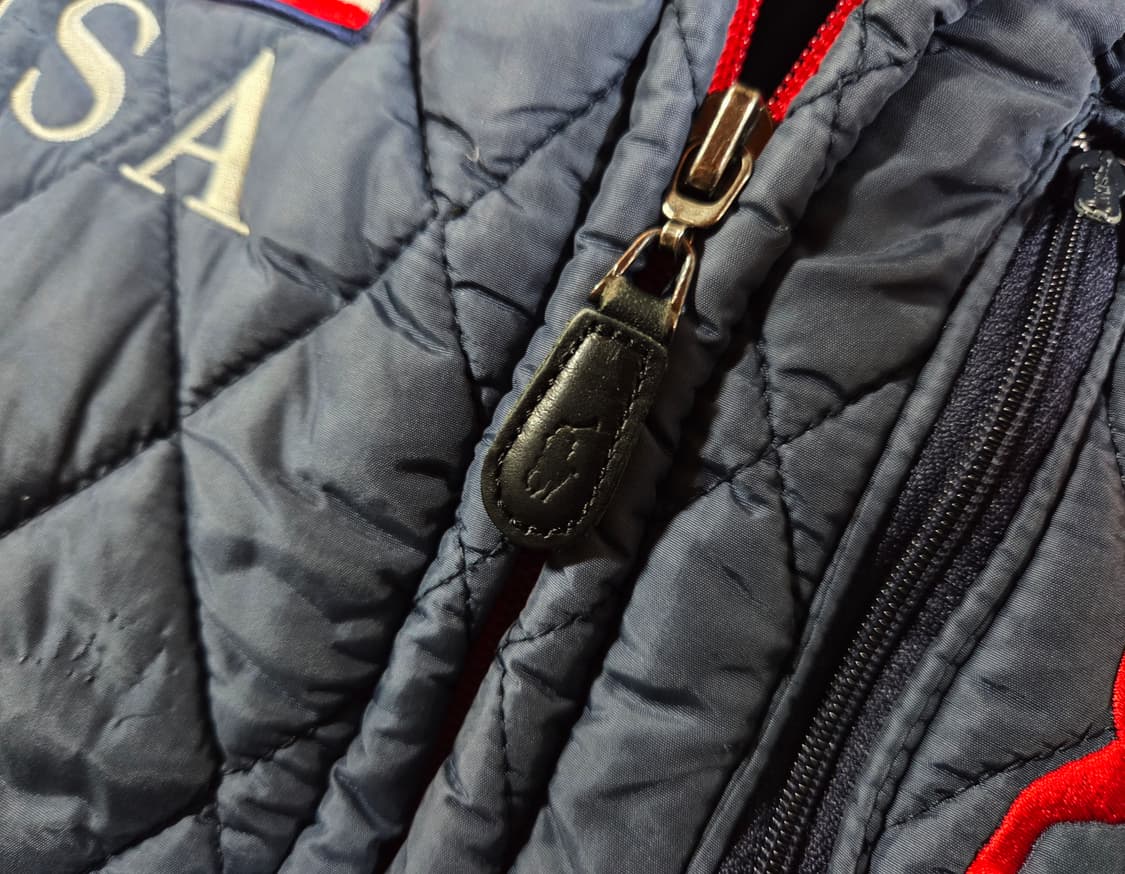 폴로 랄프로렌 빅포니 USA 성조기 퀼팅 자켓 상품이미지7