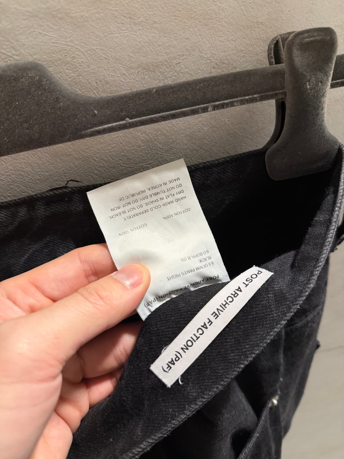 [S] 포스트 아카이브 팩션 8.0 RIGHT 데님 상품이미지7