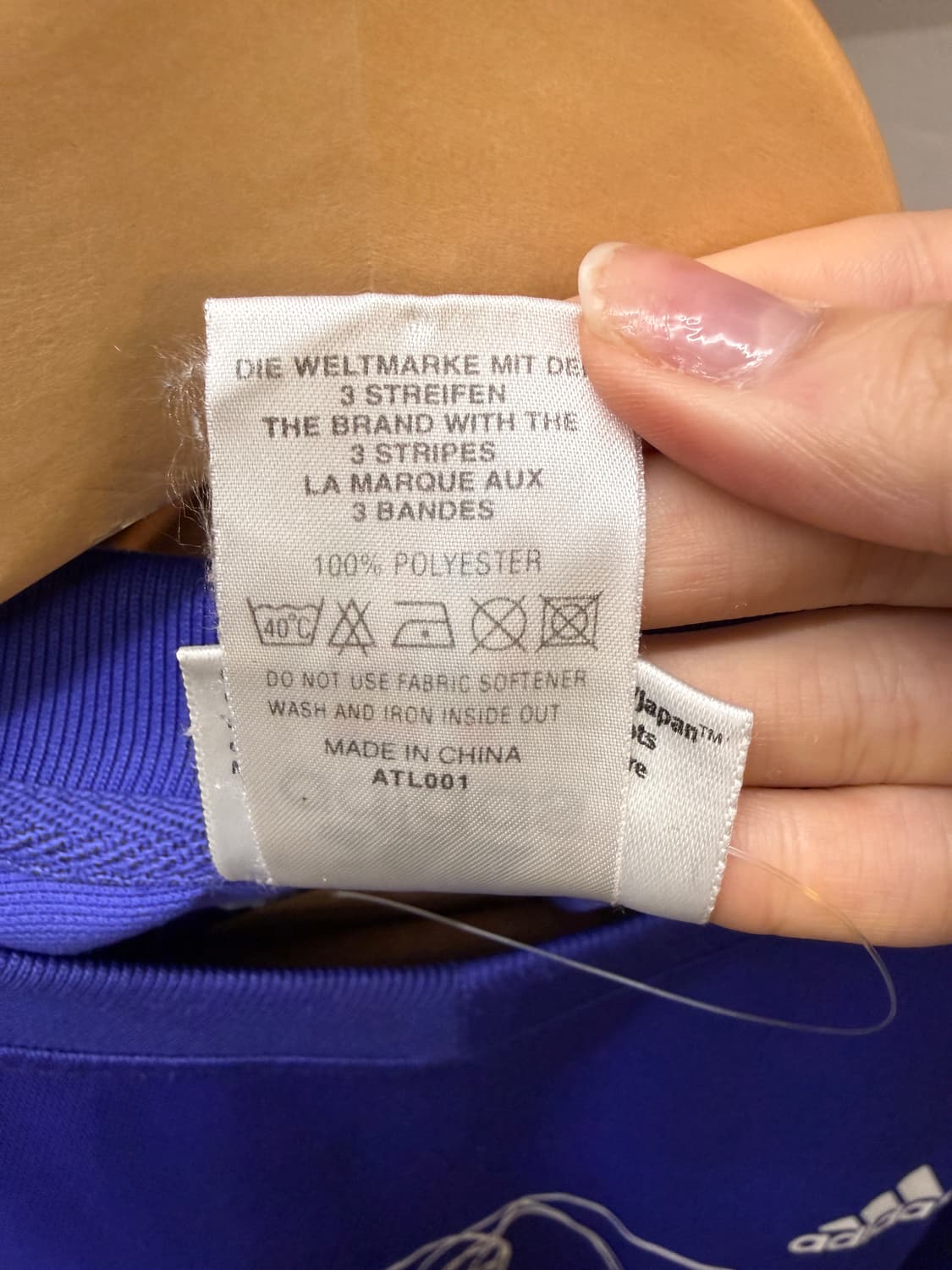 Adidas 아디다스 2002년도 한일 월드컵 퍼플 져지 상품이미지6