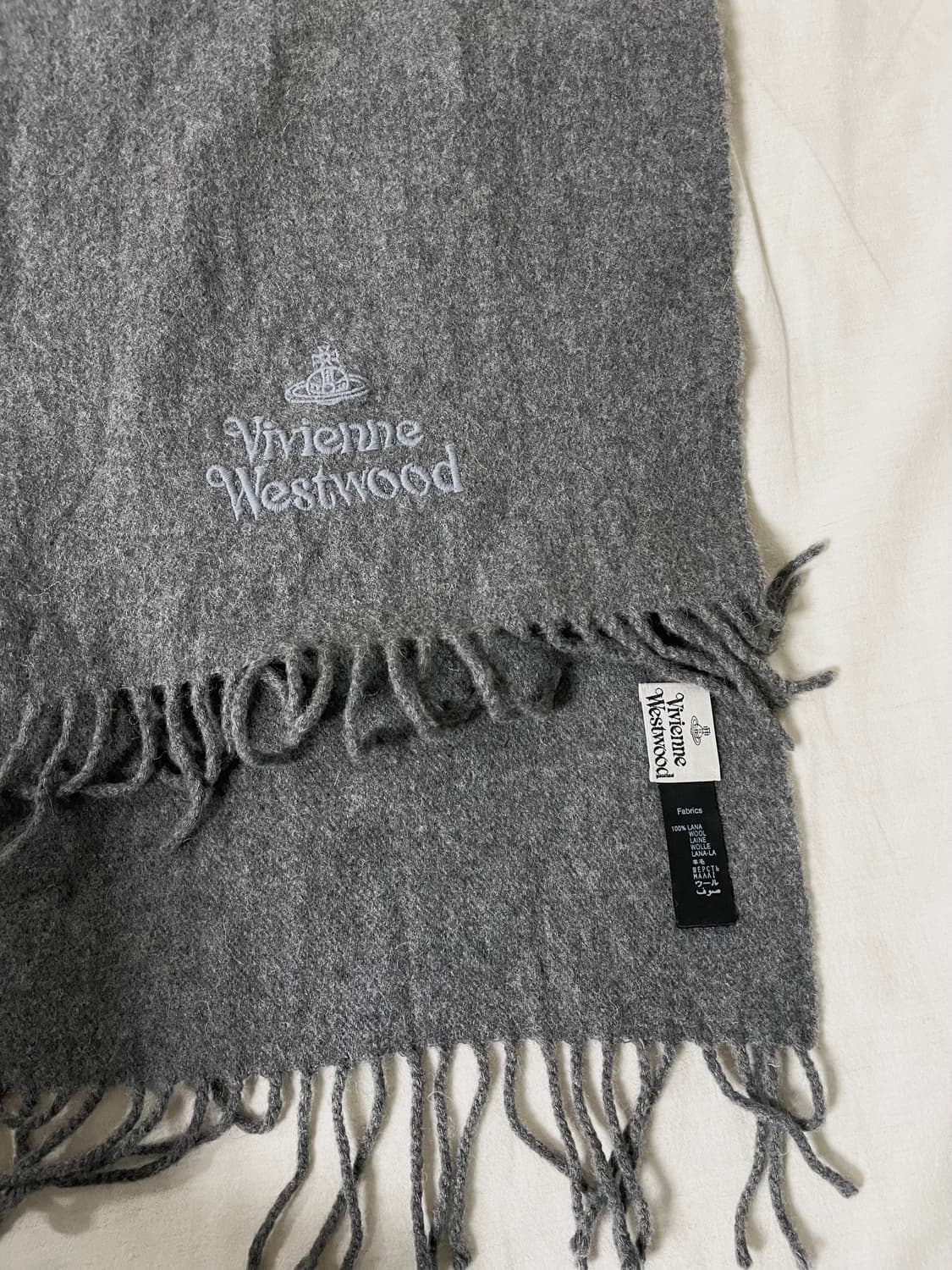 비비안웨스트우드/로고 스카프/OS 상품이미지2