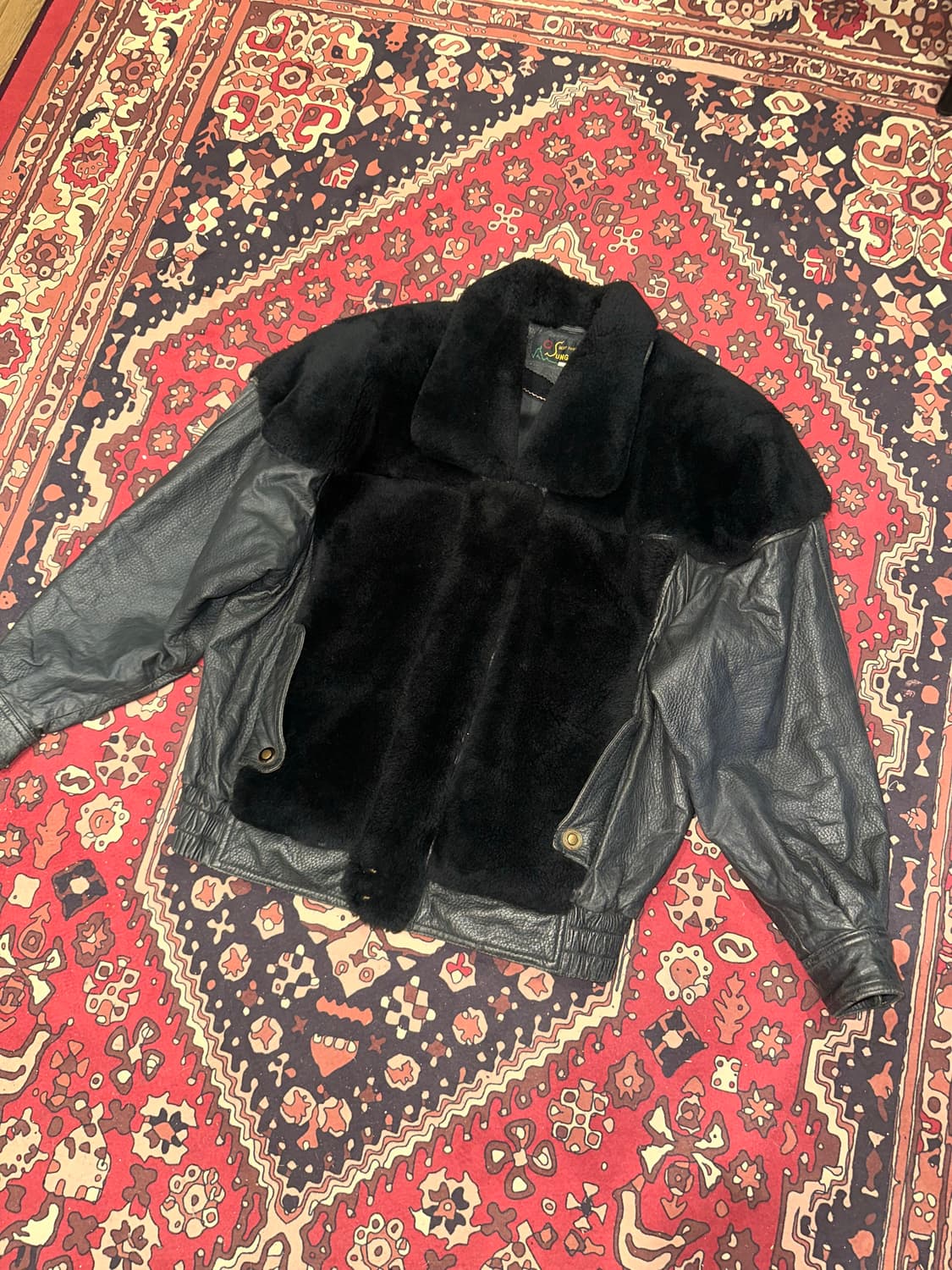 ( XL ) 가죽자켓 그리즐리 래더자켓 워크웨어 아메카지 빈티지가죽 상품이미지5