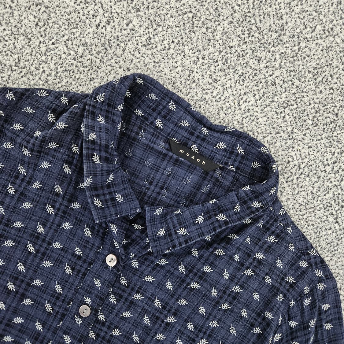 [F] 무자크 여성 잔꽃 블라우스 셔츠 남방 1103JM2 상품이미지2