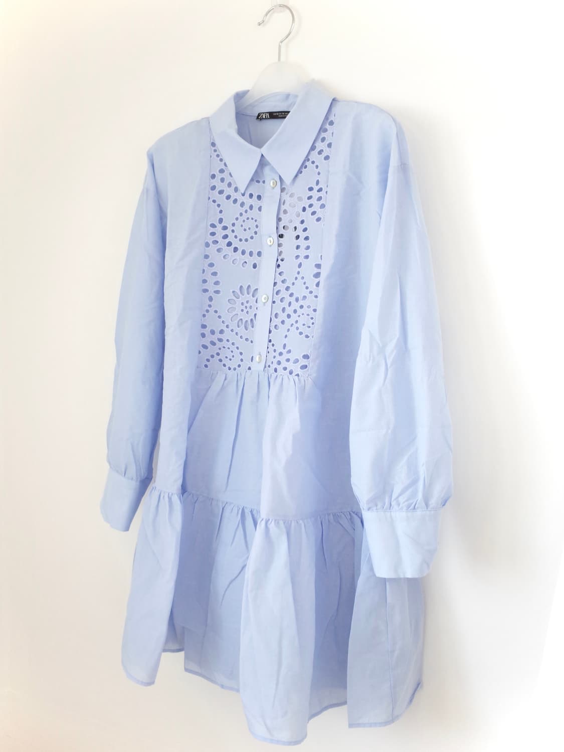 [택O새상품] 자라 펀칭 셔츠 원피스 상품이미지2