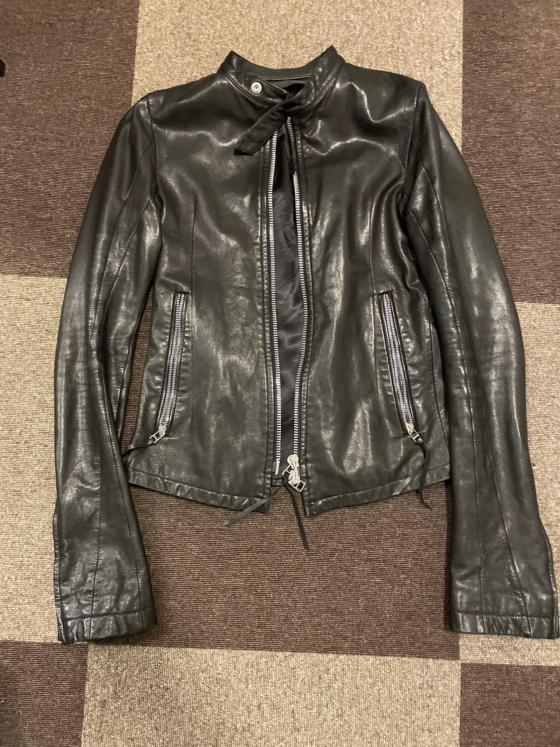 EKAM 에캄 레더자켓 상품이미지1