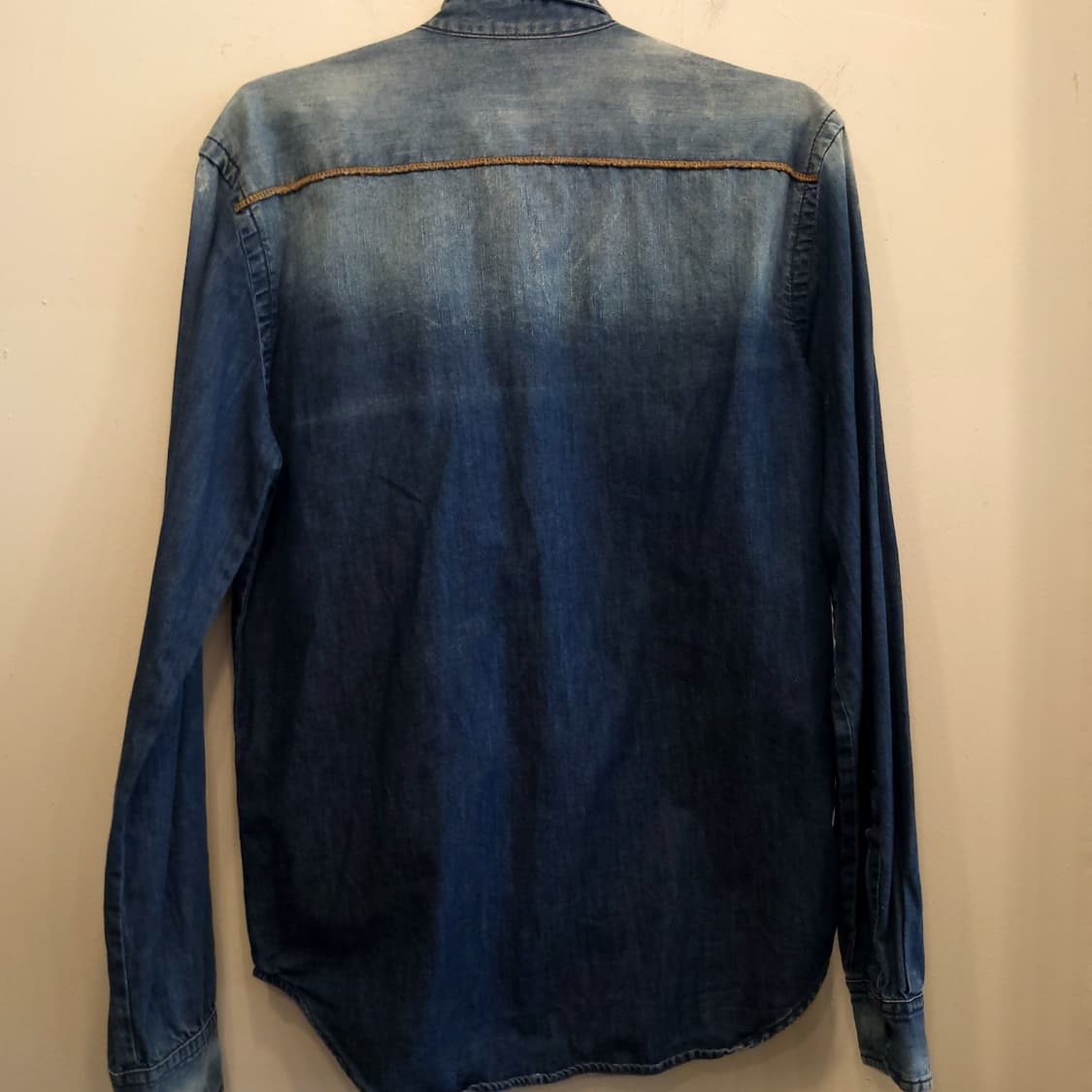 자라 보헤미안 스타일 데님 셔츠 상품이미지5