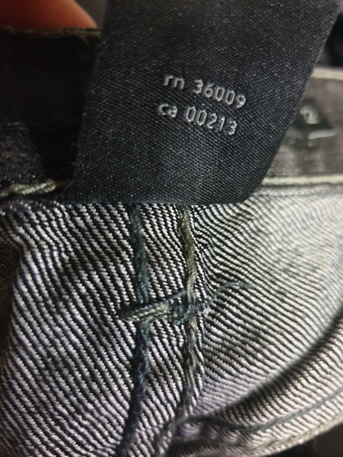 (빈티지) 캘빈클라인 진 해외판 스트레치 데님팬츠 흑청 (32) 상품이미지6