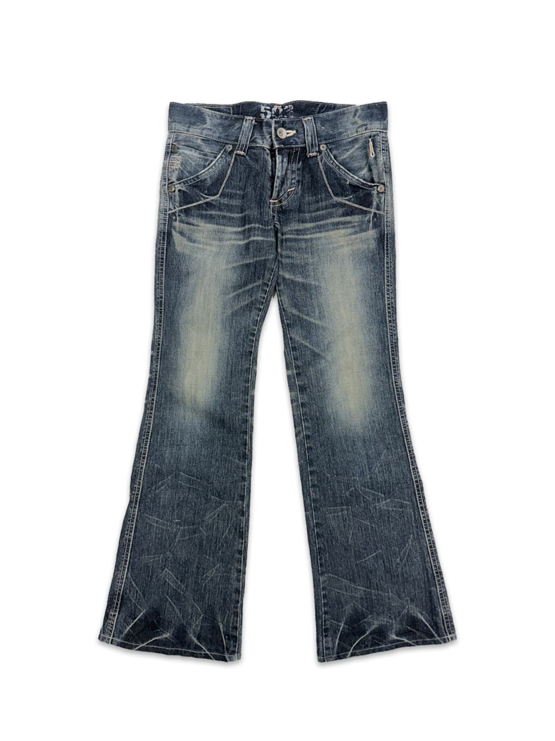 빈티지 EDWIN 로우라이즈 부츠컷 팬츠 상품이미지3