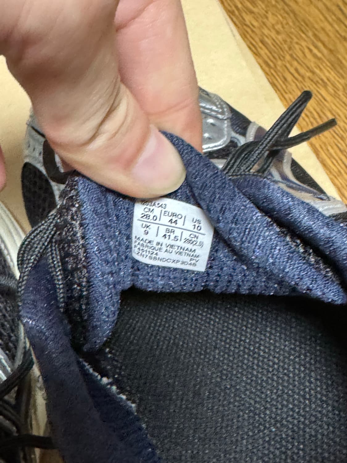 아식스 젤님버스 10.1 블랙 미드나잇 280 상품이미지4