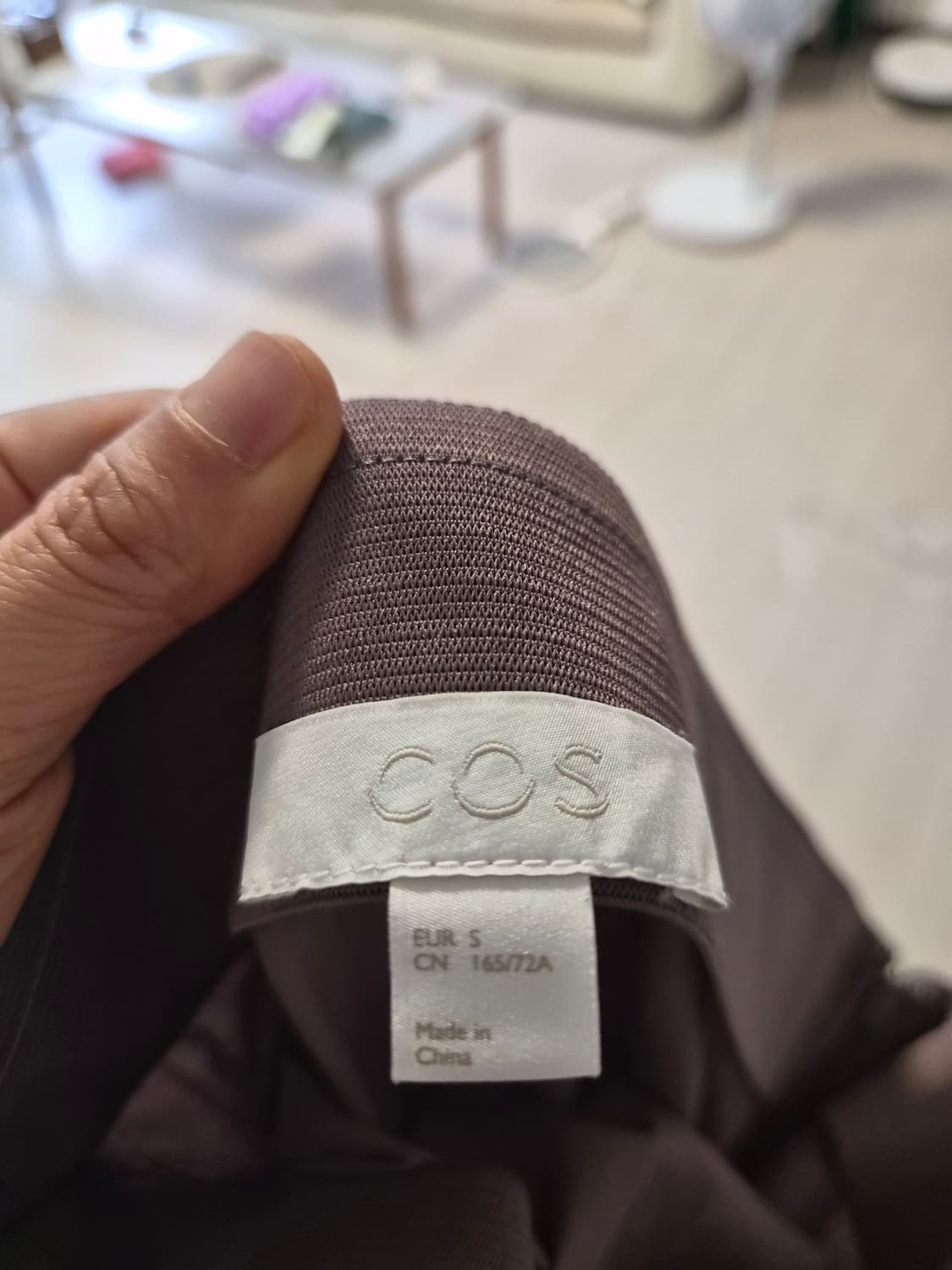 [정품] COS(코스) 글리터 니트 플레어 스커트 (S사이즈) 상품이미지5