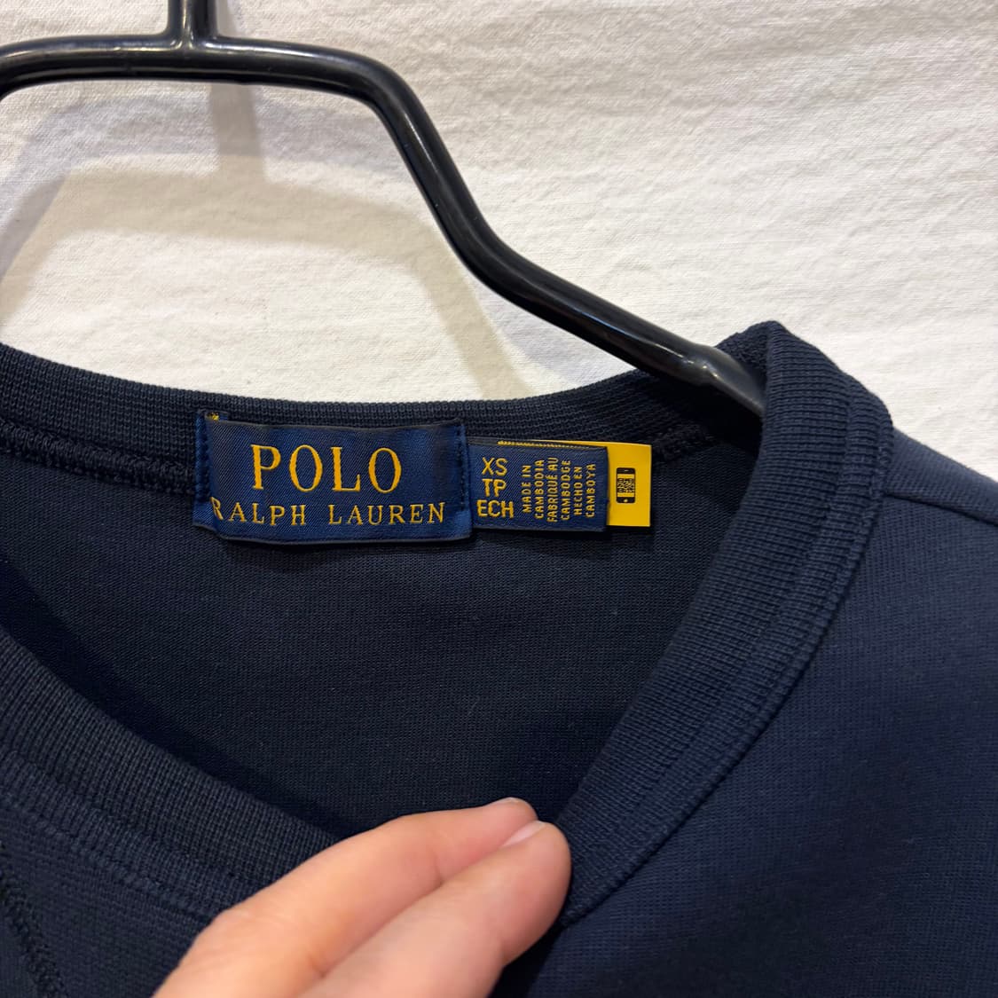 폴로 랄프로렌 숏 슬리브 반팔 맨투맨 티셔츠 큐알인증 상품이미지3