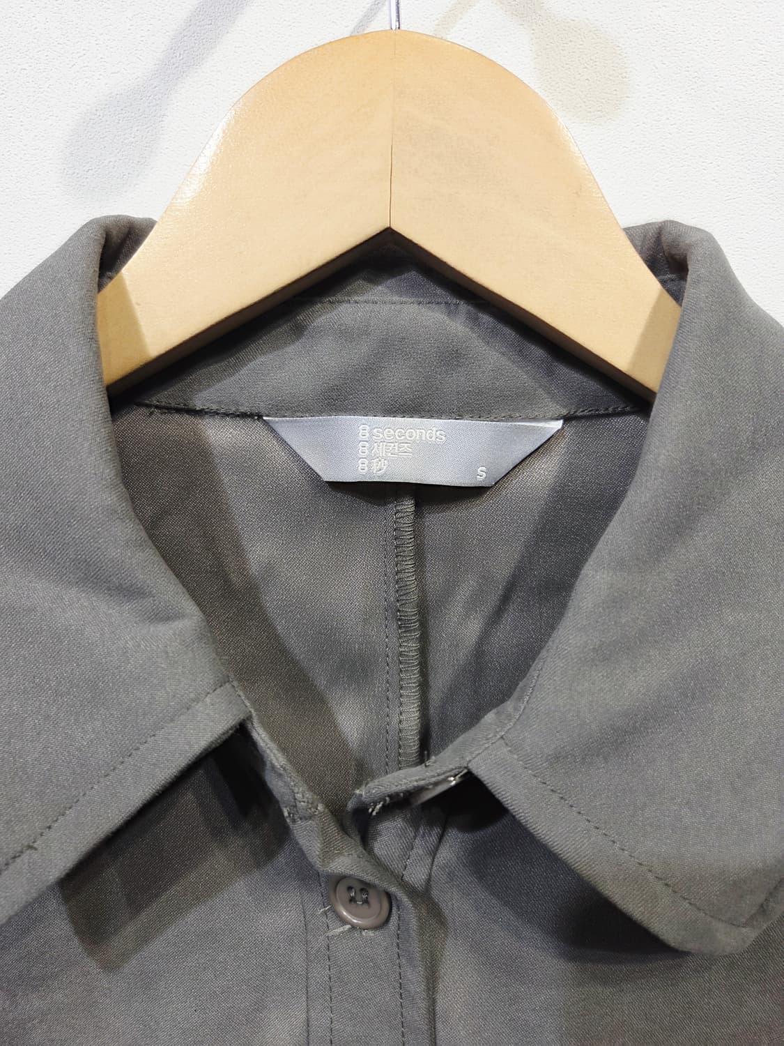 에잇세컨즈 그레이 플리츠 미니 원피스_S 상품이미지6