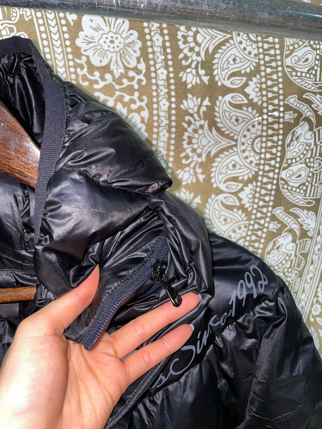 푸부 후부 거위털 더블버튼 패딩  상품이미지7