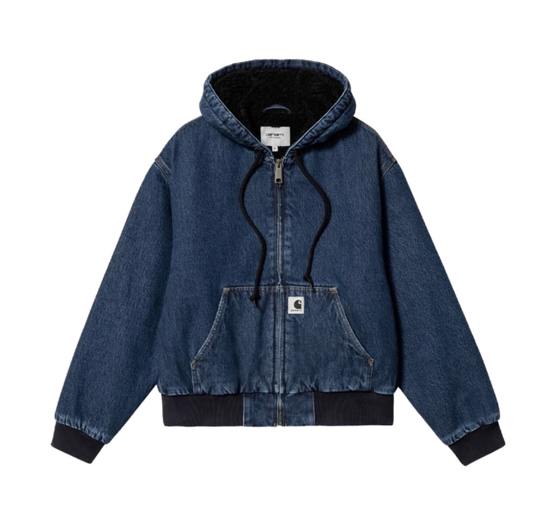 (w) 칼하트 wip OG 액티브 자켓 블루 스톤워시드 상품이미지1