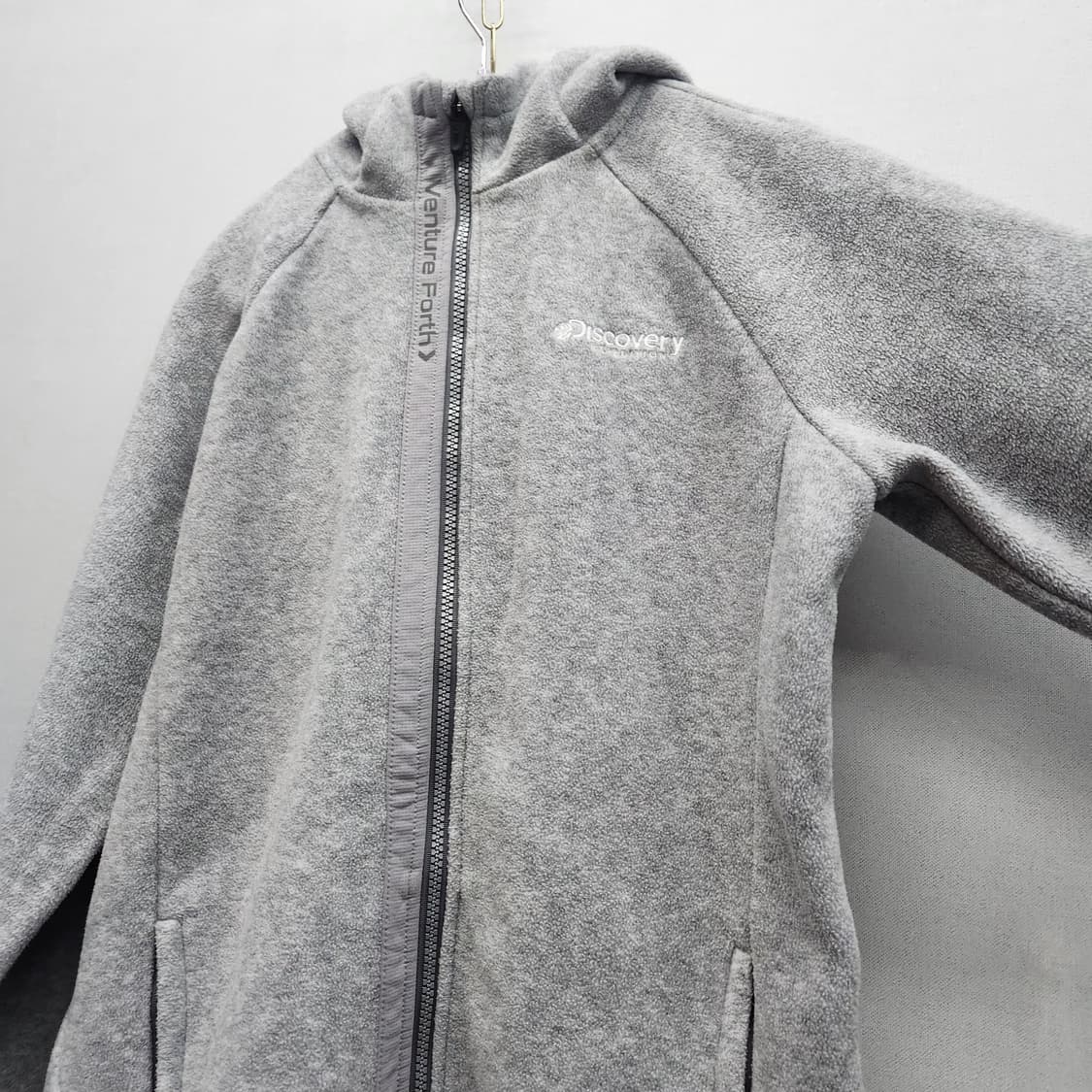 디스커버리 후리스 풀 후드집업 M 상품이미지3
