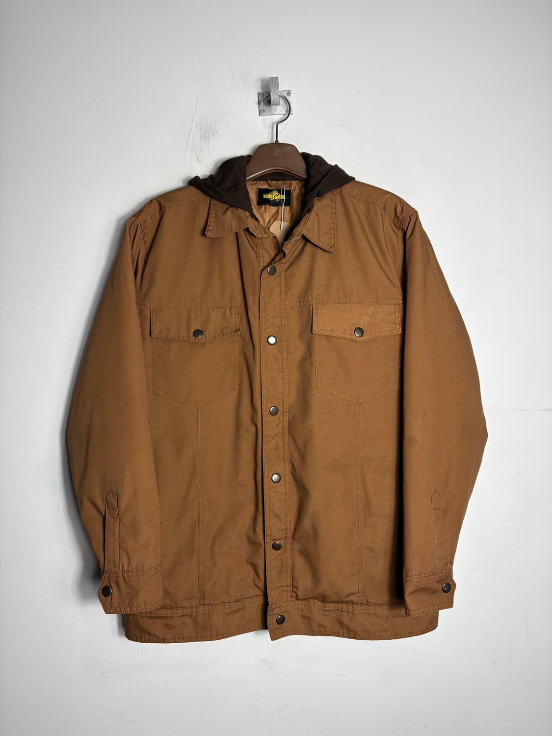 Tradesmax 후드 레이어링 카라 자켓 상품이미지1