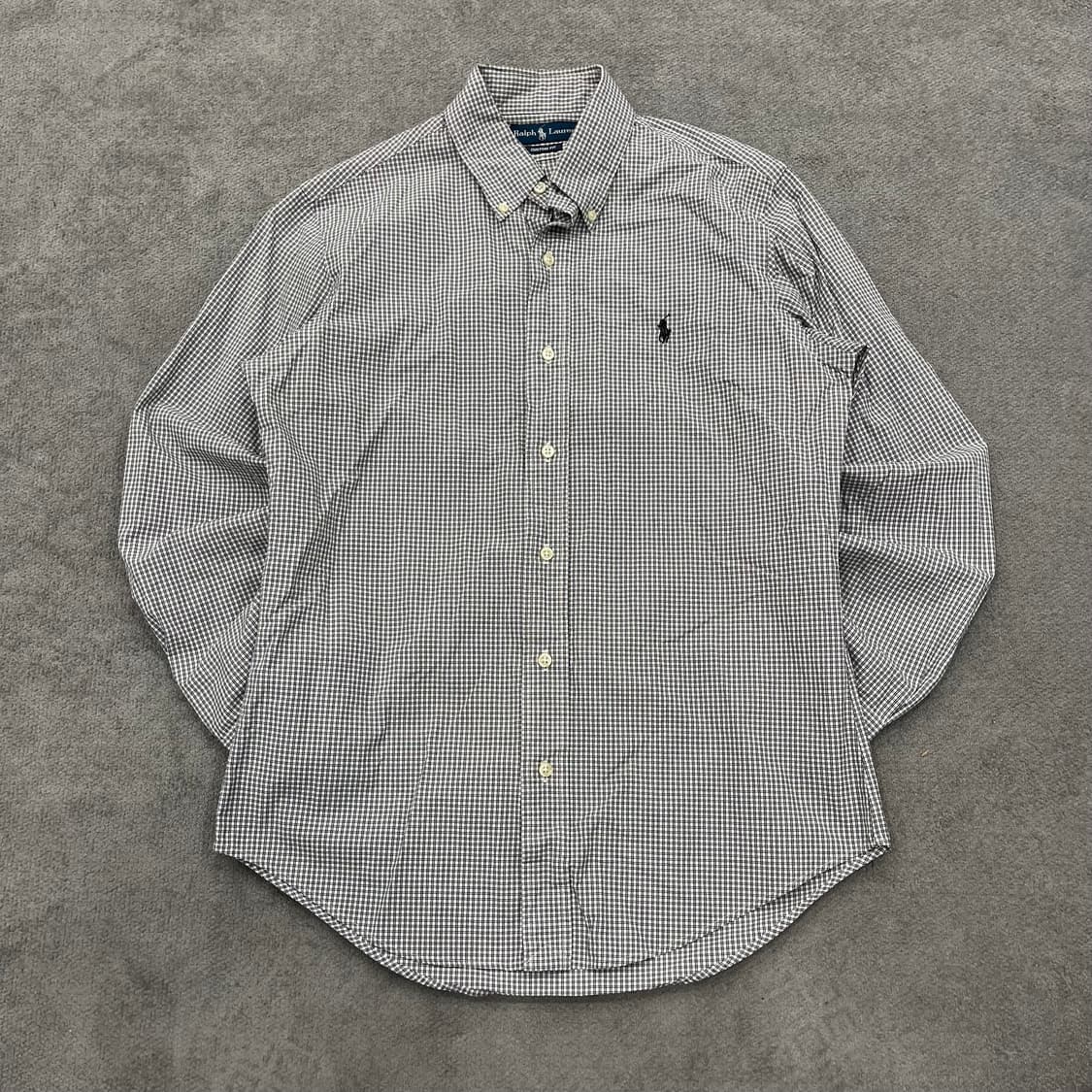 M 폴로 랄프로렌 체크 셔츠 커스텀핏 상품이미지1