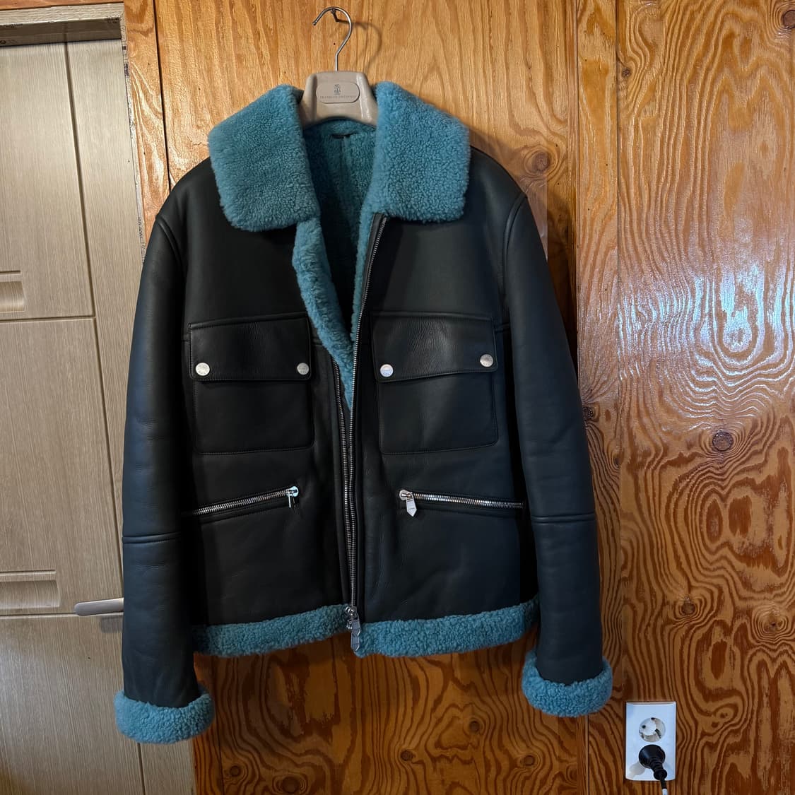 에르메스 2022 f/w 시어링 햄프 무스탕 자켓  상품이미지1