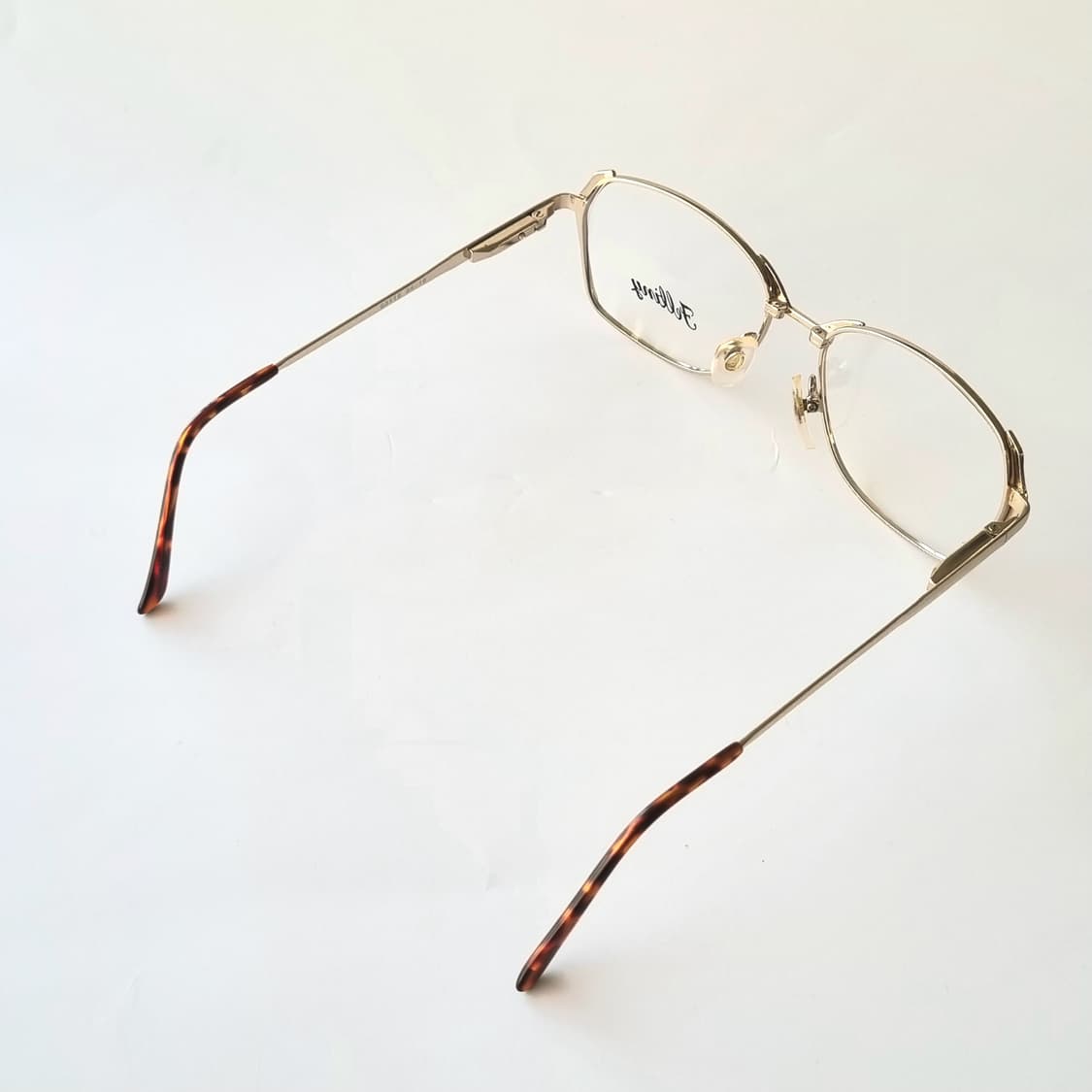 데드스탁 메탈릭 골드 헥사곤 프레임 안경테 706 상품이미지5