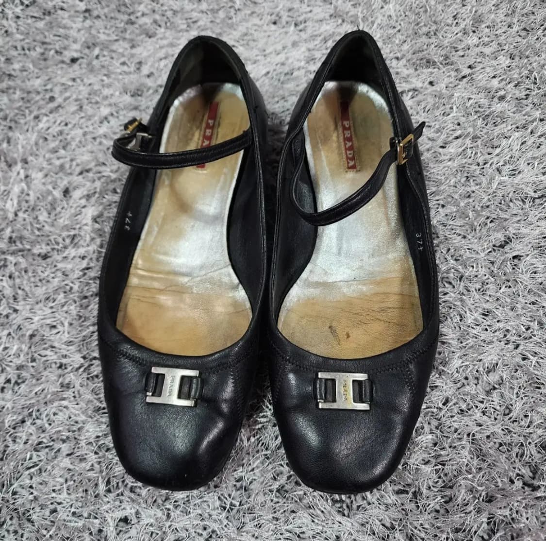 프라다 메리제인 플랫슈즈 37.5 상품이미지2