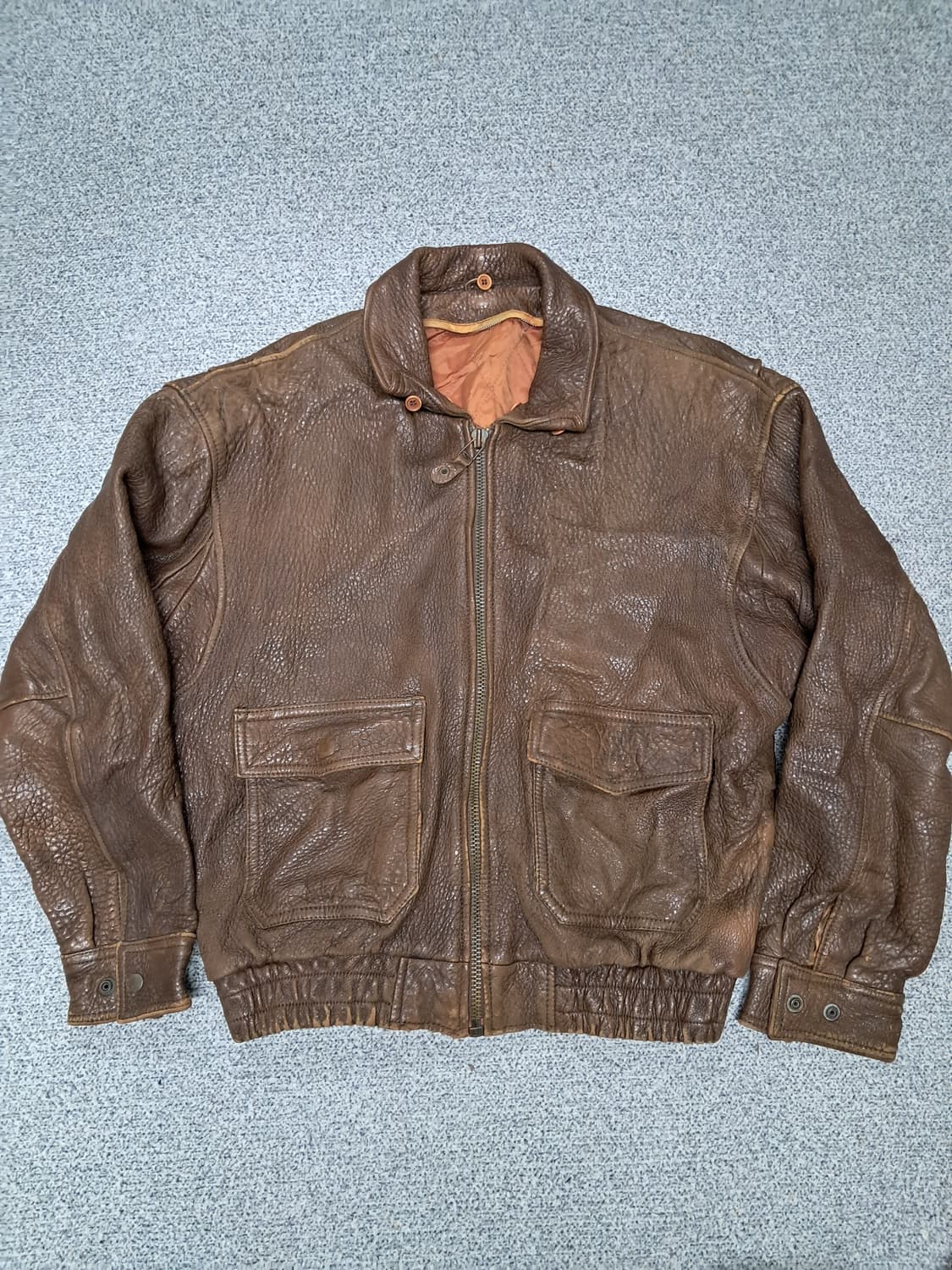 빈티지a2가죽자켓 상품이미지1