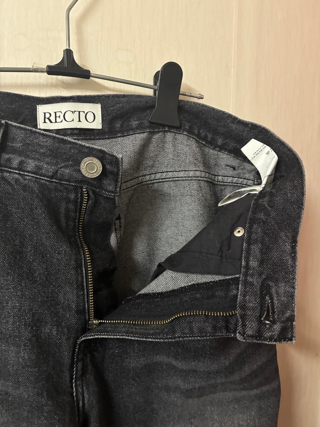 렉토 / 디스 흑청 데님팬츠 / S 상품이미지6