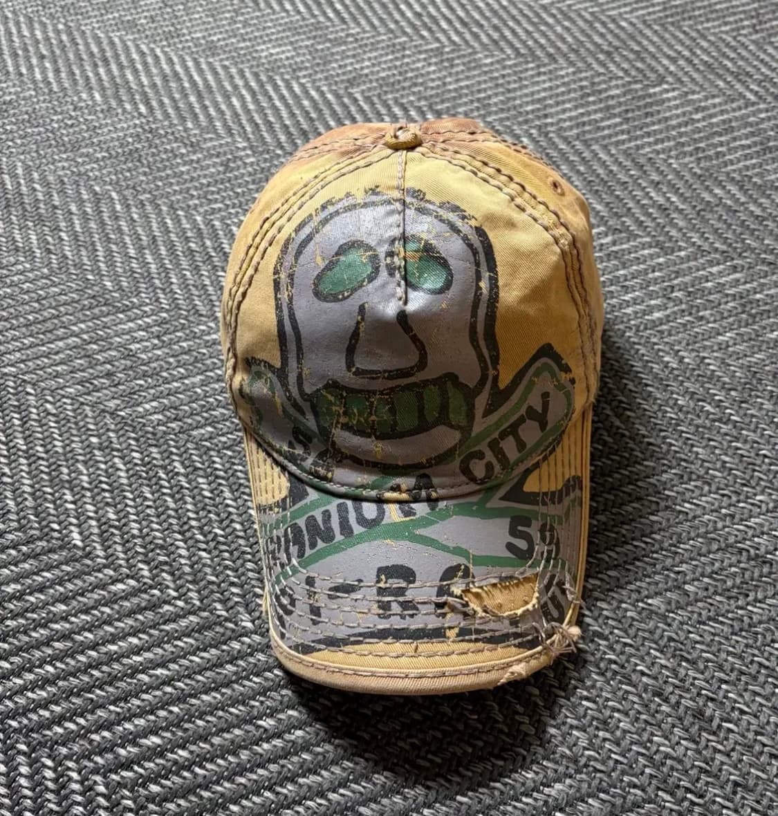 트루릴리전 디스트레스드 스트랩백 빈티지 캡모자(OS) 상품이미지1