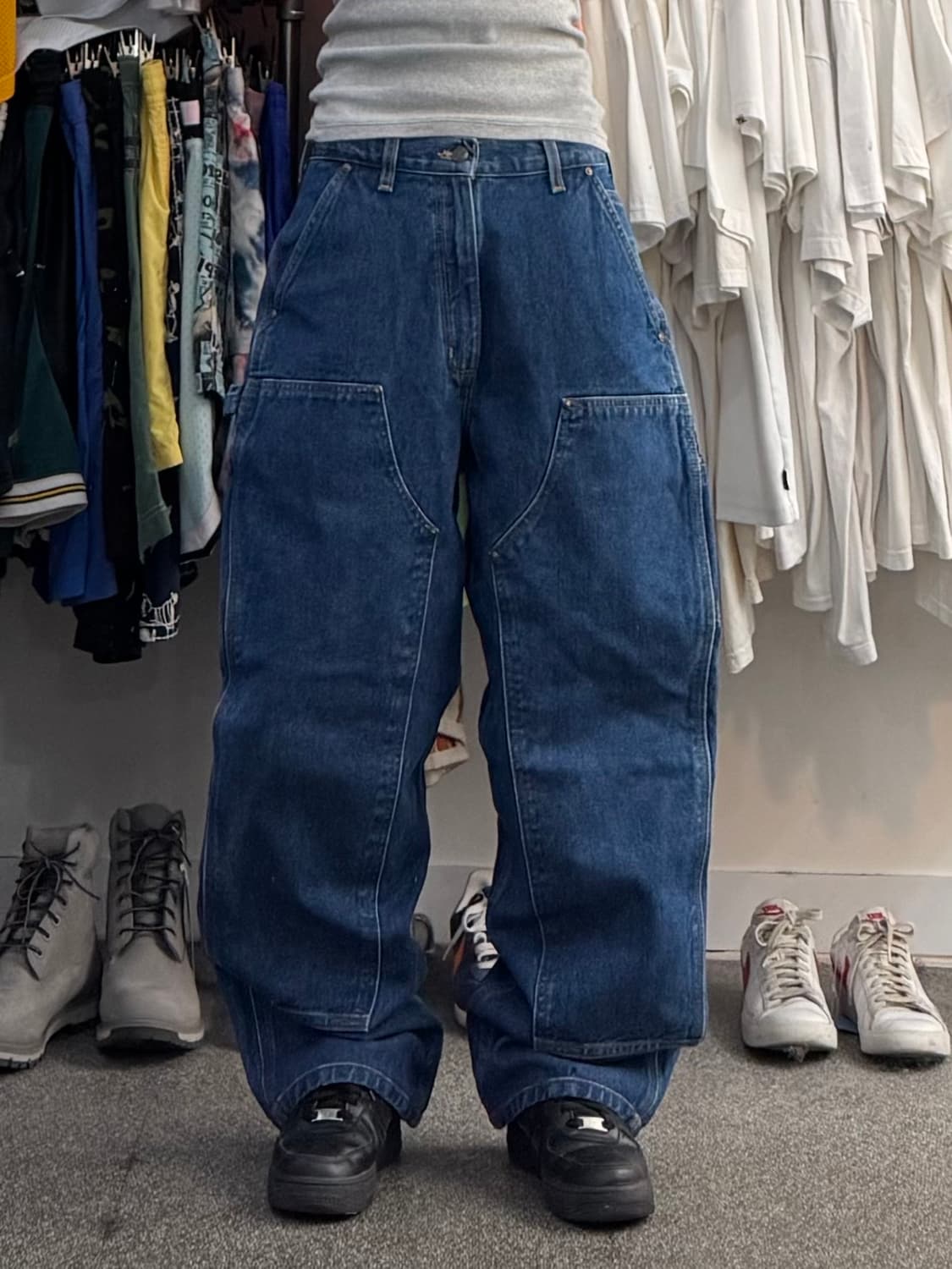 00s 칼하트 더블니 카펜터 데님팬츠 상품이미지6