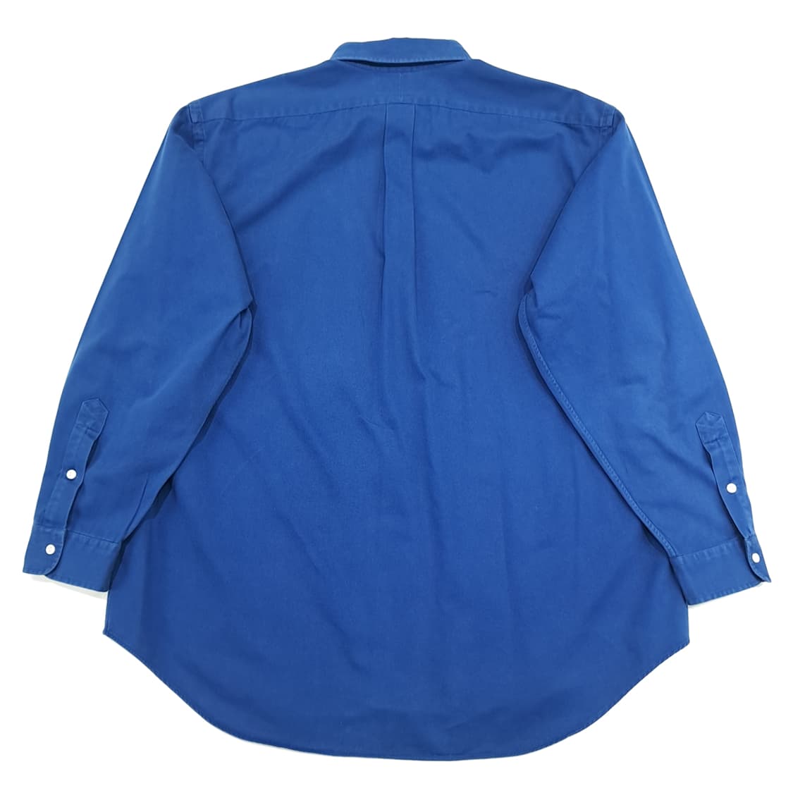 CN885 XL 폴로 랄프로렌 가먼트다이드 블루 긴팔 셔츠 남방 상품이미지7