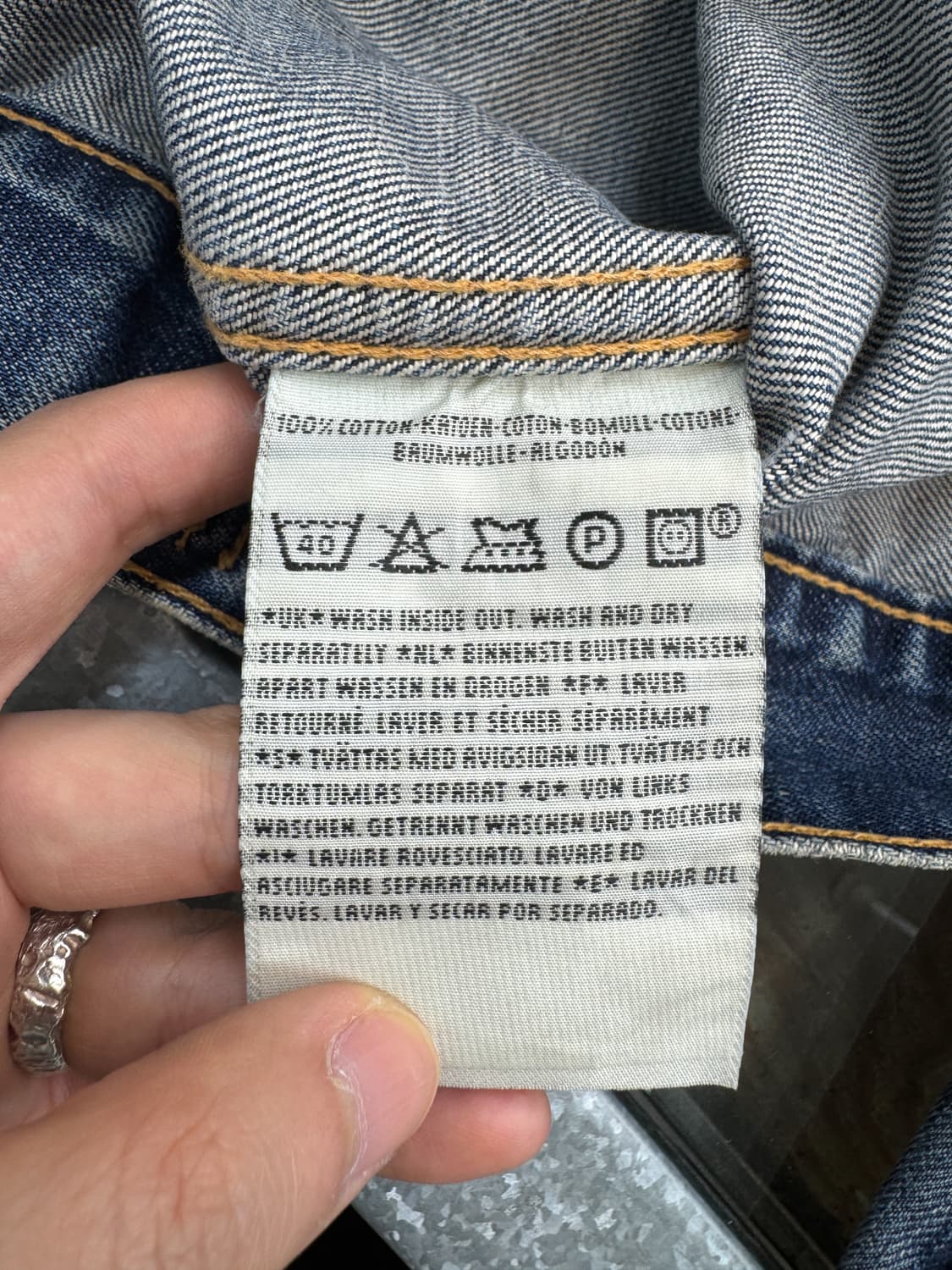 리바이스 70500-04 써드 데님 트러커 자켓 상품이미지7