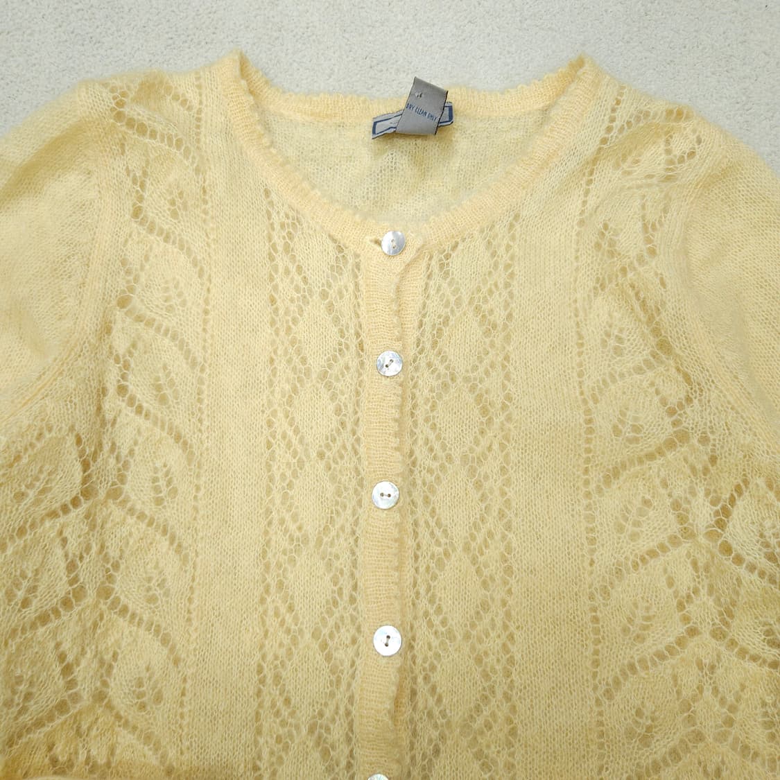 빈티지 모헤어 가디건 m 상품이미지4