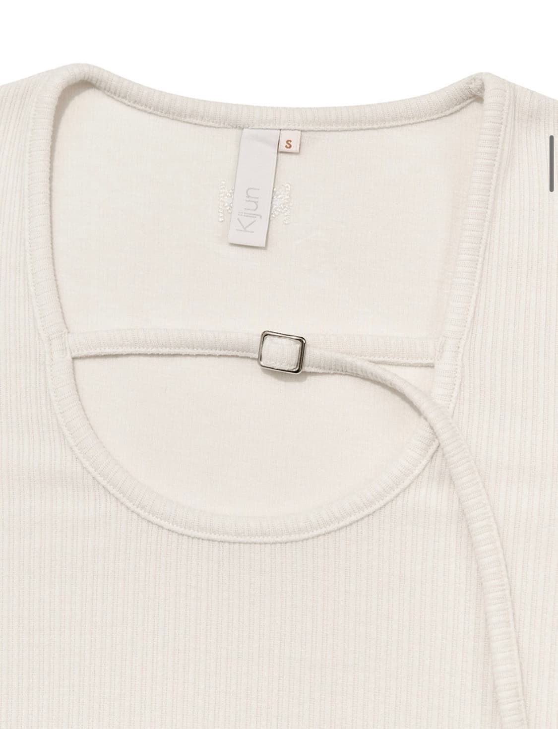 벨트 유넥 탑 상품이미지2