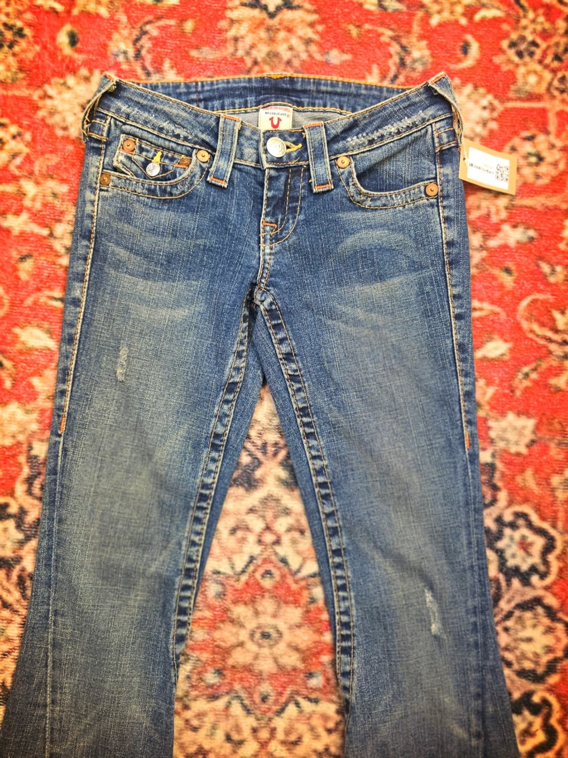 트루릴리전 레인보우 조이 부츠컷 데님 진 상품이미지4