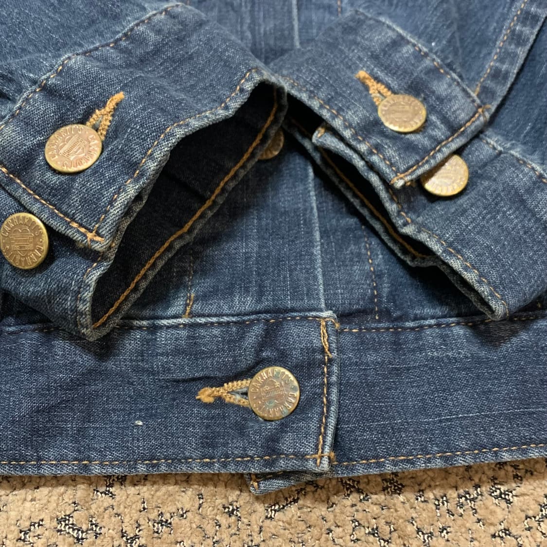 칼하트 데님 트러커 자켓 W(L) 상품이미지4