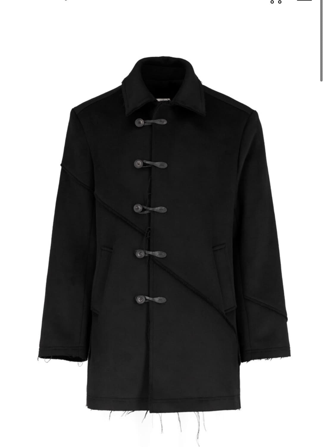 자바워키 O24CB-Bias Cashmere Coat 상품이미지1