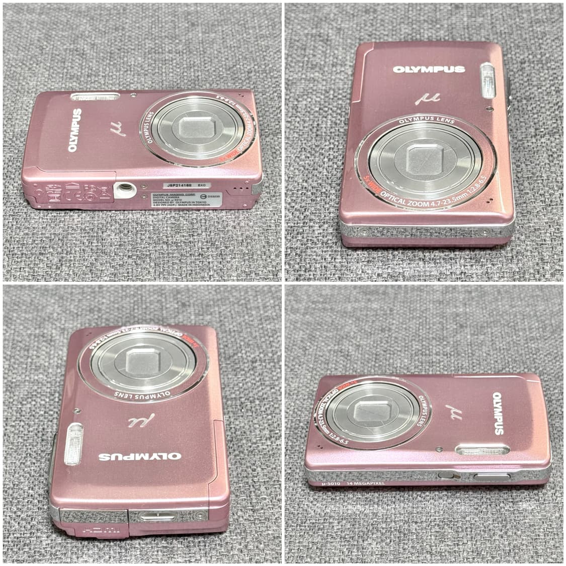 올림푸스 뮤 5010 라이트핑크 풀박스 빈티지디카 상품이미지3