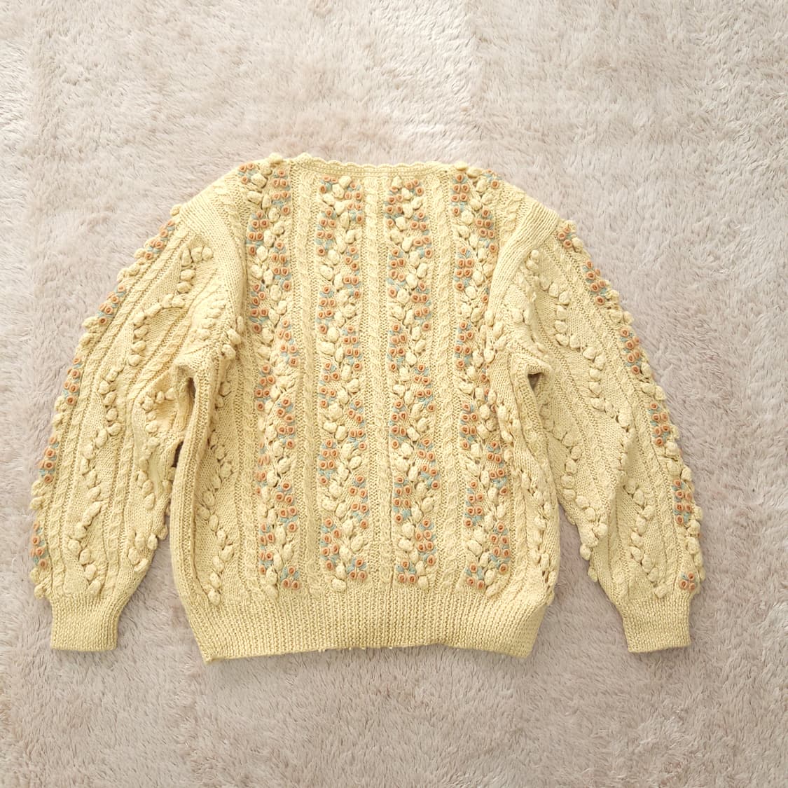 일본빈티지 울가디건 M 상품이미지3