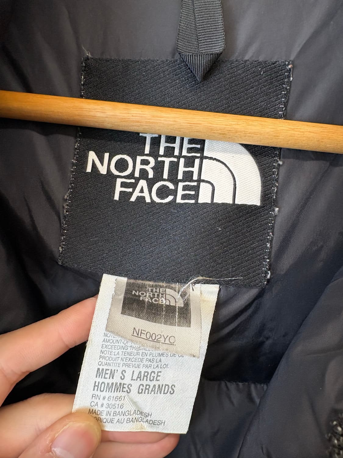 노스페이스 90s 미주 700 눕시 패딩 블랙 상품이미지6