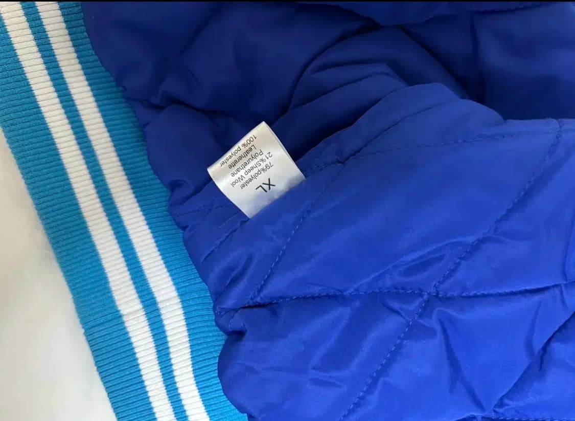 반디더핑크 바시티자켓 XL 도라에몽 LA 컴플렉스콘 한정 상품이미지5