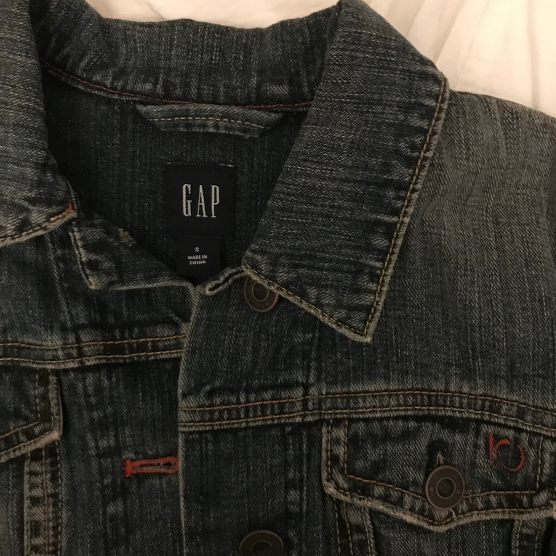 GAP 갭 펑크 갸루 y2k 00 데님자켓 상품이미지5