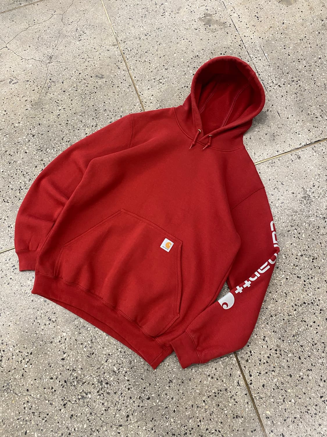 [M] Carhartt 칼하트 오리지널 핏 후드티 상품이미지1