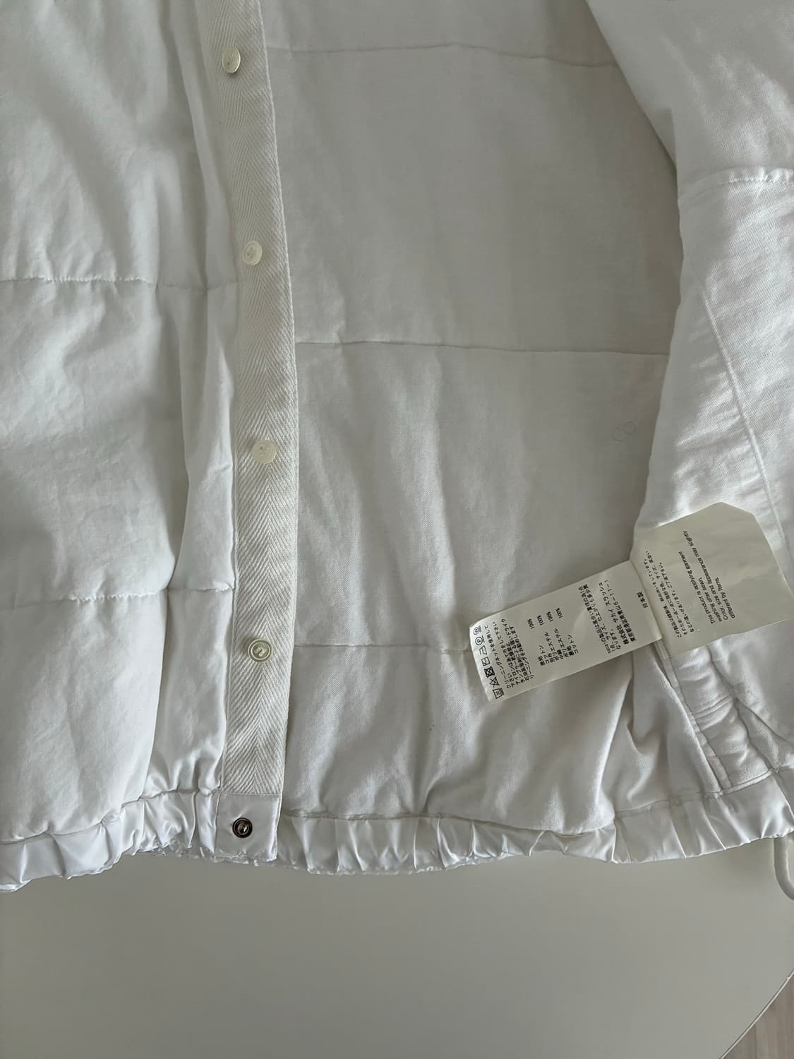 사카이 패딩 셔츠 상품이미지7