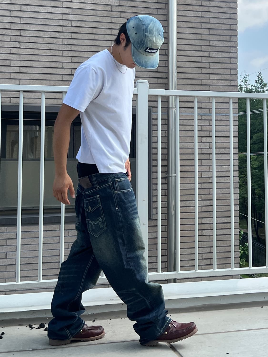 빈티지 디테일 힙합팬츠 상품이미지4