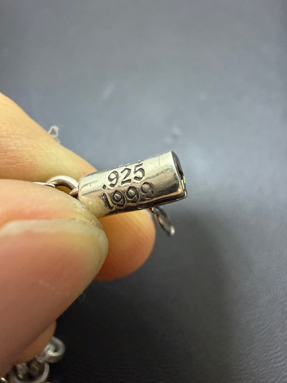 크롬하츠 페이퍼체인 팔찌 7인치 상품이미지3