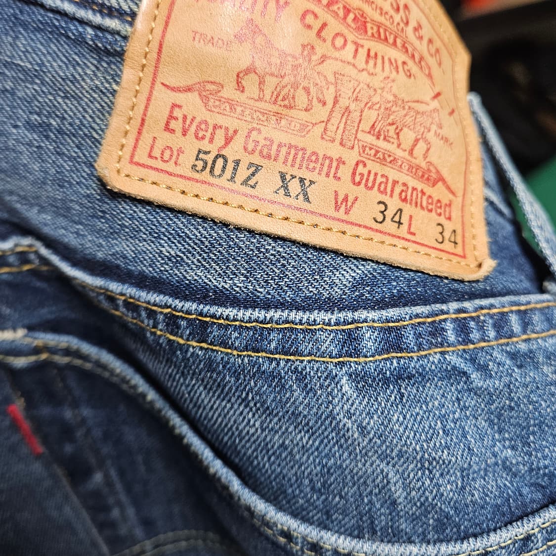 Lvc 54501 지퍼플라이 34사이즈 상품이미지2