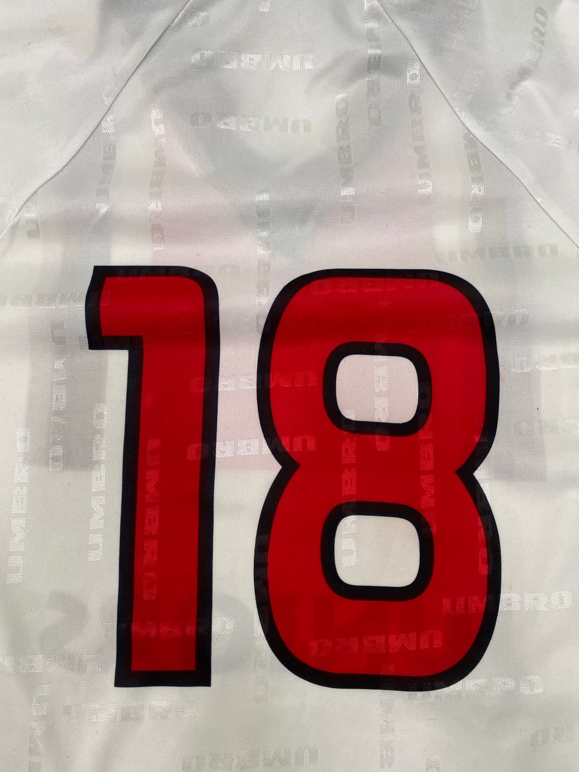 엄브로 긴팔 축구 유니폼 화이트 JUNIORS (xl) 상품이미지5