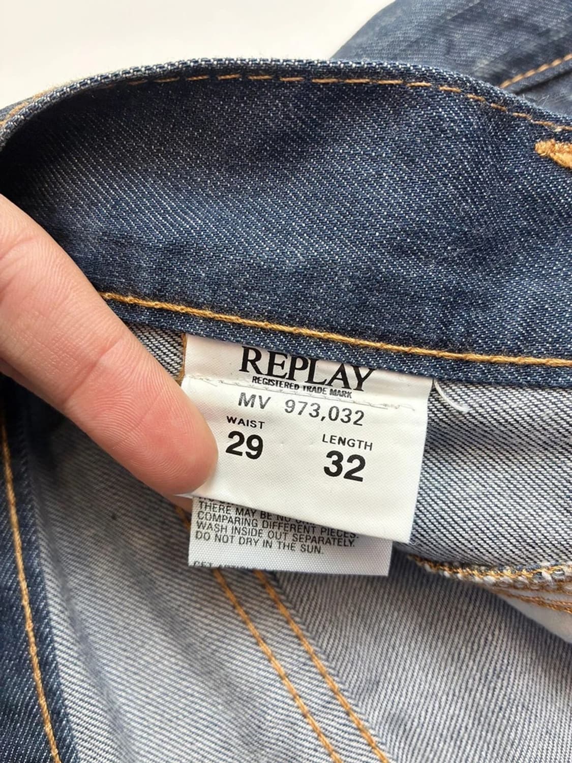 리플레이 Replay 페이딩 빈티지드 데님 팬츠 PN5568   상품이미지9
