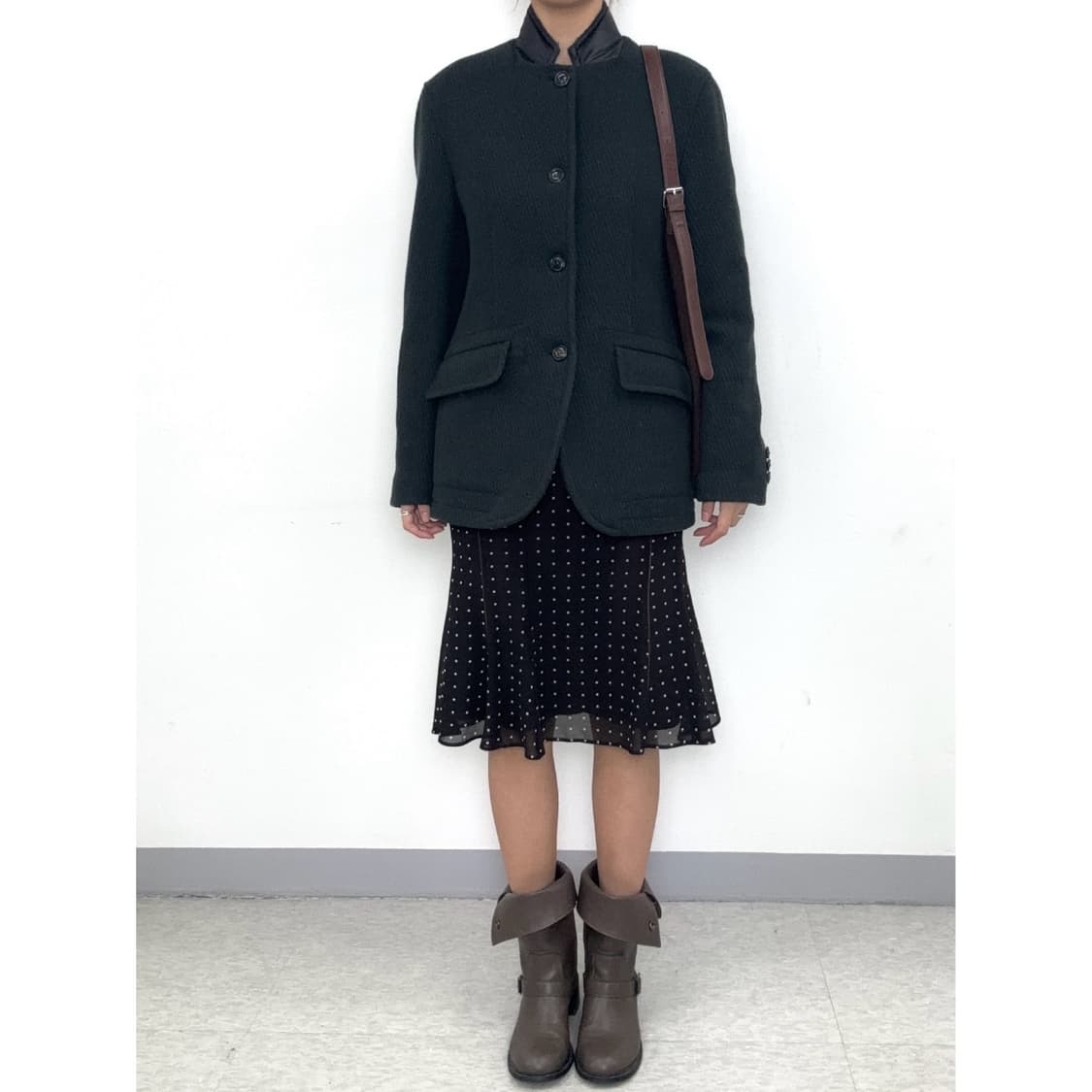 빈티지 블랙 머메이드 스커트 상품이미지8